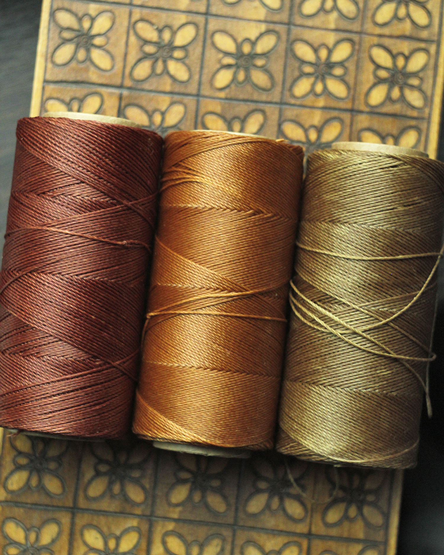 Tusitalka_macrame thread_chocolate