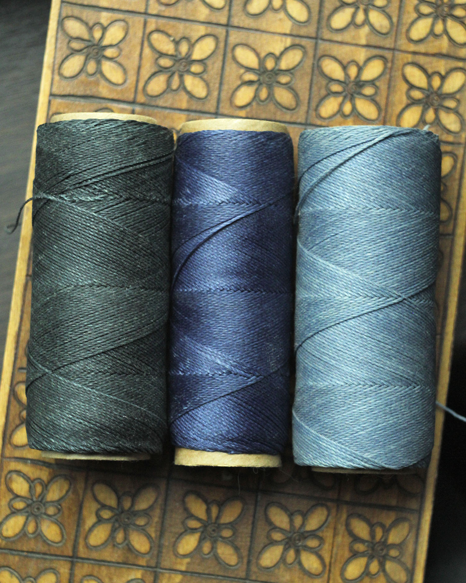 Tusitalka_macrame thread_dark blue